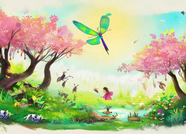 惊蛰故事绘本 - 惊蛰故事绘本图片