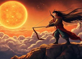 后羿射日儿童故事动画片；后羿射日的故事动画片