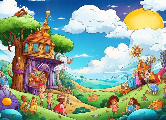 儿童故事封面gif、幼儿故事封面绘画创作 儿童故事封面gif、幼儿故事封面绘画创作