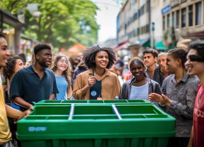 我与垃圾分类的故事绘画 - 我与垃圾分类的故事绘画图片