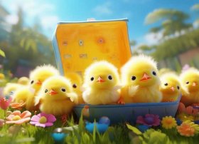 小鸡小鸡的故事绘本（小鸡小鸡的故事绘本大概内容）