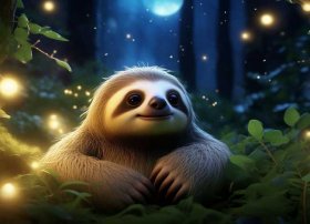 树懒故事儿童睡前 - 树懒的睡前故事