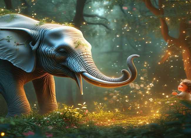 大象的鼻子童话；大象的鼻子的童话作文