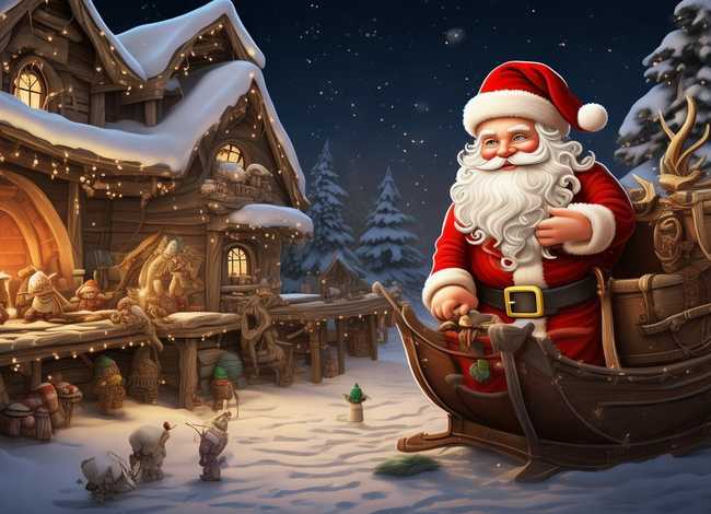 圣诞老人故事儿童完整版 圣诞老人的故事原版