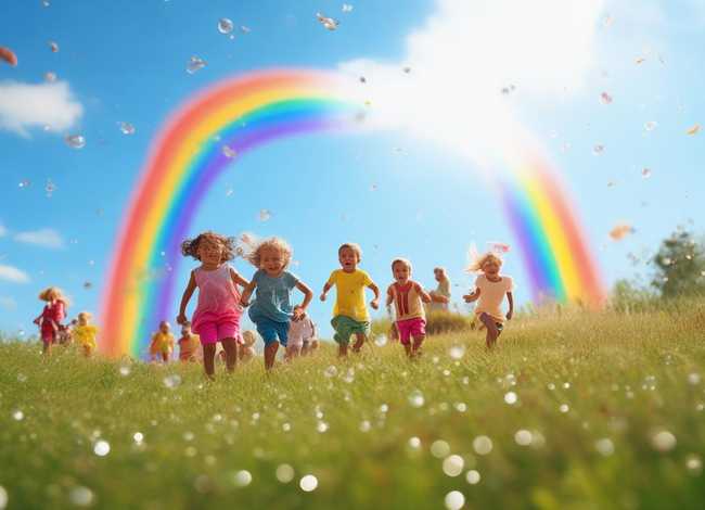彩虹的故事幼儿故事 - 彩虹的故事幼儿故事简短