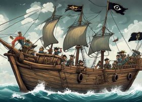 海盗故事书 - 关于海盗的故事书