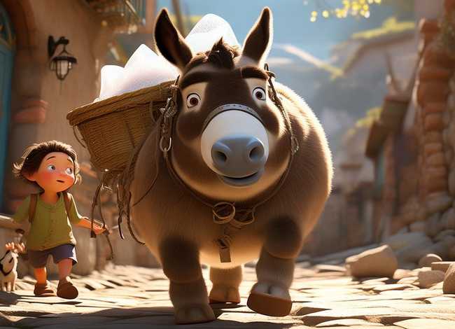 儿童故事原文500字 - 运盐的驴子故事原文500字 儿童故事原文500字 - 运盐的驴子故事原文500字