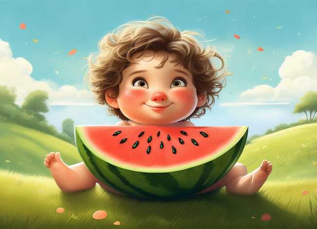 西瓜的故事儿童,西瓜的幼儿故事 西瓜的故事儿童,西瓜的幼儿故事