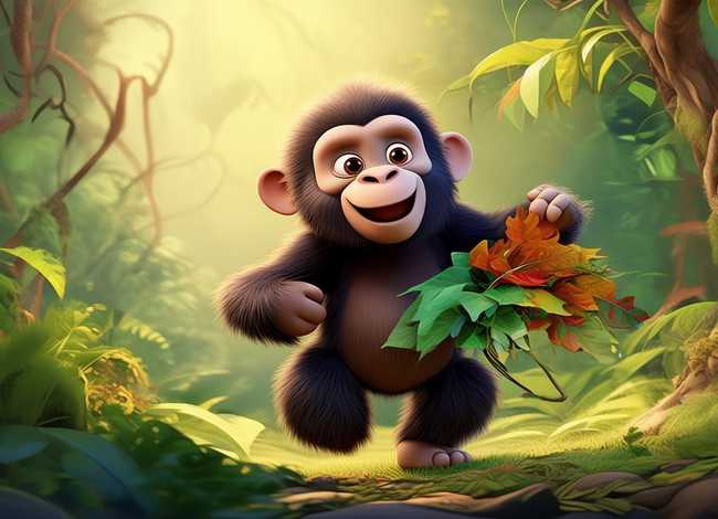 关于猩猩的幼儿故事 关于猩猩的幼儿故事简短