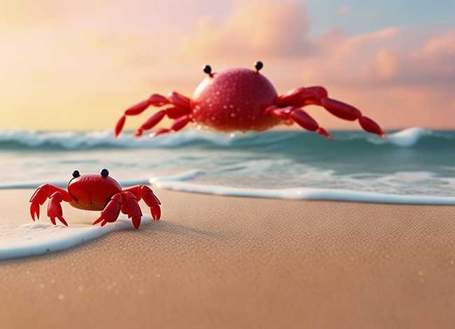 儿童故事螃蟹找妈妈 - 幼儿故事小螃蟹找妈妈 儿童故事螃蟹找妈妈 - 幼儿故事小螃蟹找妈妈