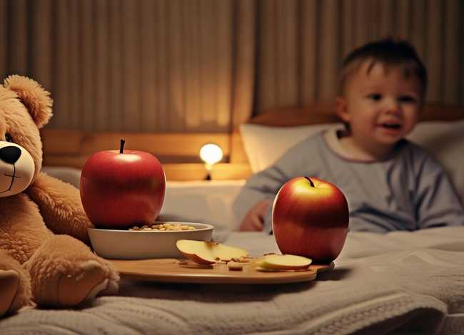 儿童睡前可以吃苹果吗（儿童睡前可以吃苹果吗早餐）