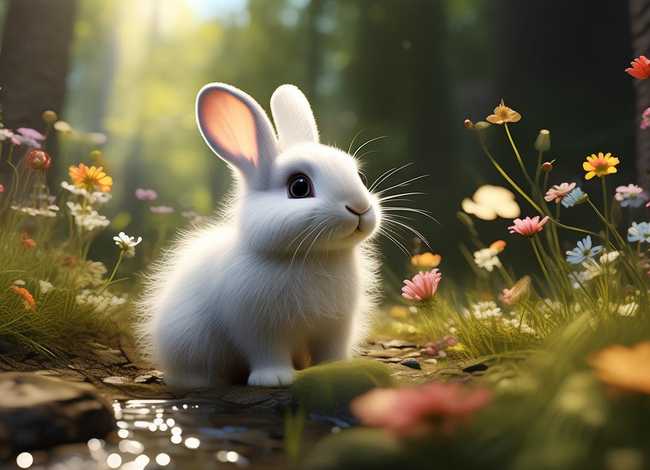 小兔乖乖故事简短篇，小兔乖乖故事简短篇50字