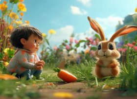 儿童成语故事100篇守株待兔、幼儿成语故事100篇 幼儿园守株待兔