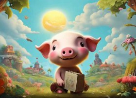 儿童故事小猪的理想；幼儿故事小猪的理想台词