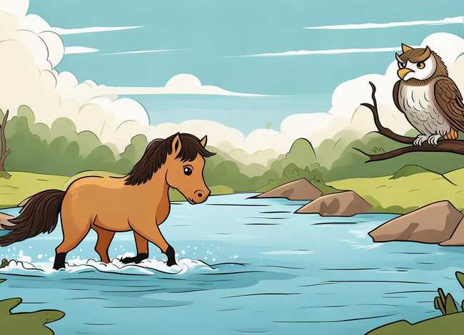 儿童故事小马过河的寓意，小马过河的故事有什么寓意