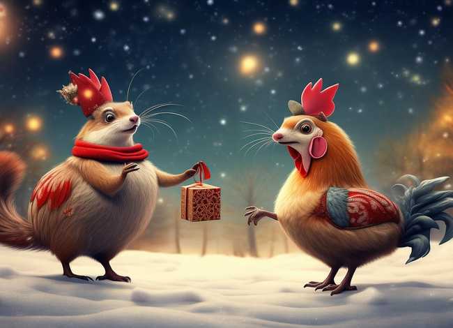 黄鼠狼给鸡拜年儿童故事 小儿故事黄鼠狼给鸡拜年