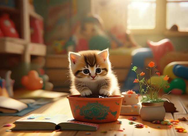 儿童睡前小故事小猫种鱼（小猫种鱼故事如何讲给幼儿听）