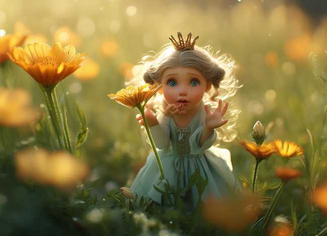 故事大全 睡前故事拇指姑娘；故事大全 睡前故事拇指姑娘图片