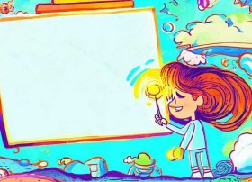 儿童故事手抄报二年级神笔马良 神笔马良的故事二年级的手抄报