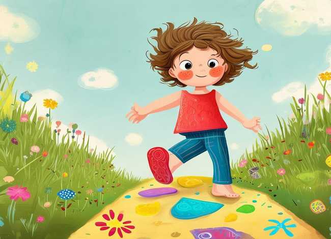 儿童故事书0-3岁关于脚的故事 - 关于脚的幼儿故事