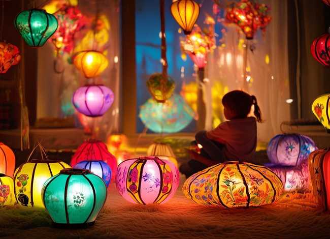 关于灯的绘本故事，关于灯笼的绘本故事