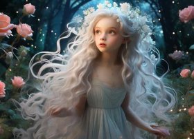 儿童故事绘本长发公主 长发公主的绘本故事