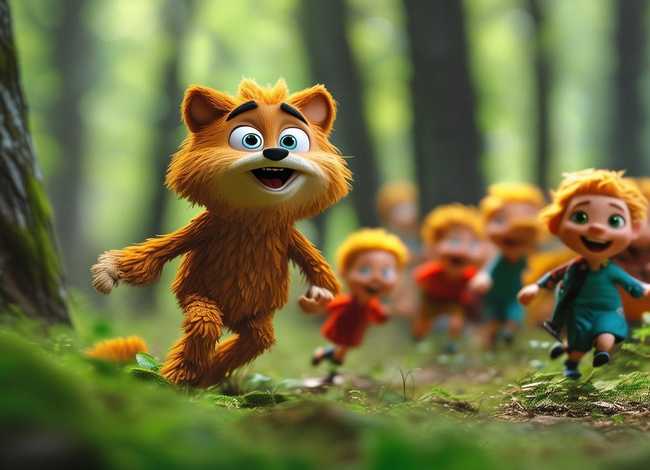 儿童大灰狼的故事，少儿大灰狼的故事