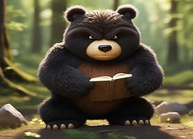 儿童故事《脾气暴躁的熊》；脾气暴躁的熊故事内容