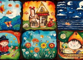 童谣5首 - 童谣5首连播串烧诵读