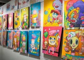 儿童动漫绘画作品展，儿童动漫绘画作品简单漂亮