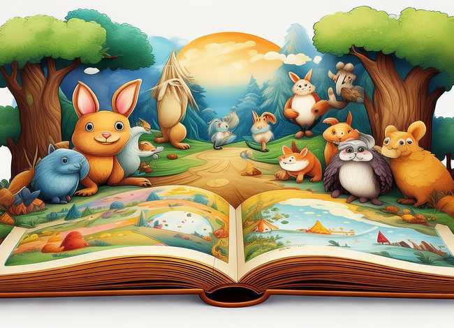 儿童故事画册自己画、自制幼儿故事画册