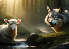 儿童故事狼和小羊背景音乐 - 狼和小羊故事背景音乐用什么合适