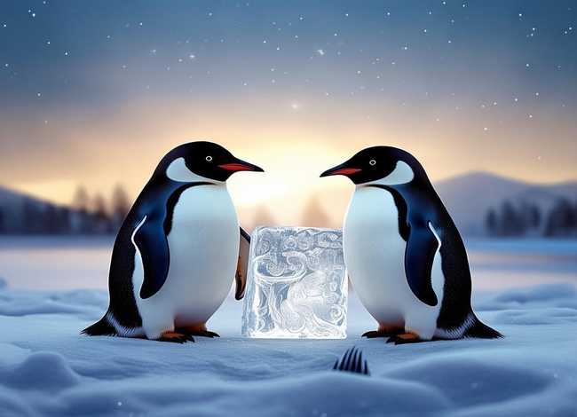 企鹅寄冰故事告诉我们什么道理（企鹅寄冰的故事告诉我们什么）