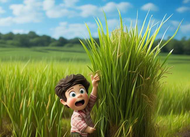 儿童故事模板揠苗助长;幼儿寓言故事揠苗助长 儿童故事模板揠苗助长;幼儿寓言故事揠苗助长