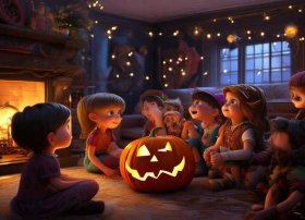 儿童万圣节故事在线听、万圣节的故事在线听
