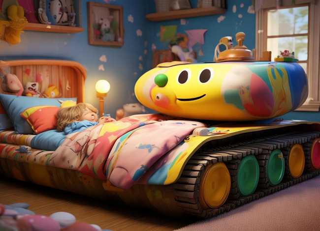 儿童睡前故事坦克（播放小孩睡前故事）