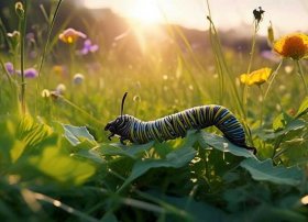 故事《毛毛虫》（故事《毛毛虫》串词怎么写）