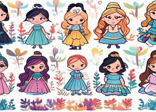 儿童公主简笔画;儿童公主简笔画大全 儿童公主简笔画;儿童公主简笔画大全