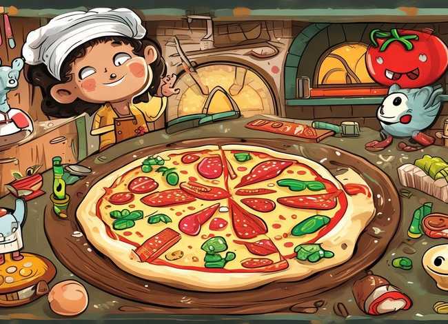 披萨故事会,披萨的绘本故事图文 披萨故事会,披萨的绘本故事图文