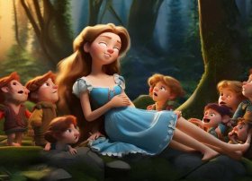 白雪公主和七个小矮人的儿童故事 讲故事白雪公主和七个小矮人的故事