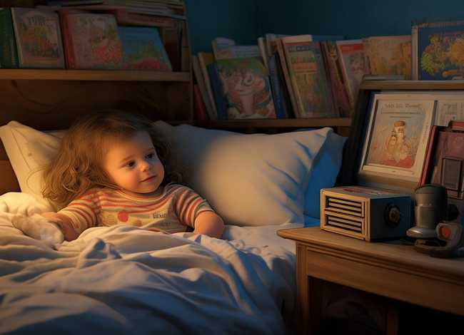 儿童睡前故事伴读书，睡前儿童故事书有声伴读