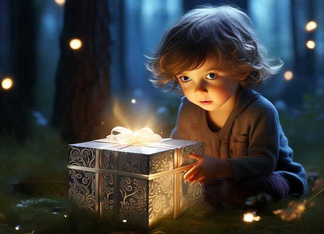 儿童故事神秘的礼物 - 神秘的礼物的故事
