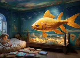 儿童睡前故事渔夫和金鱼、睡前故事在线听渔夫和金鱼的故事