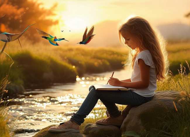 情景故事绘画图片、情景故事绘画图片素材