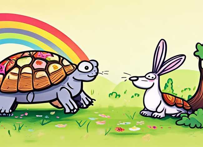 龟兔赛跑的故事幼儿故事简单易记、龟兔赛跑的故事幼儿故事简单易记怎么写