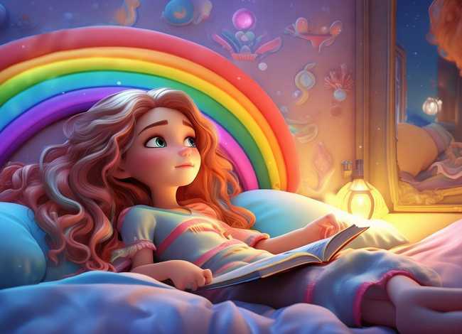 儿童彩虹公主故事,彩虹公主睡前故事 儿童彩虹公主故事,彩虹公主睡前故事