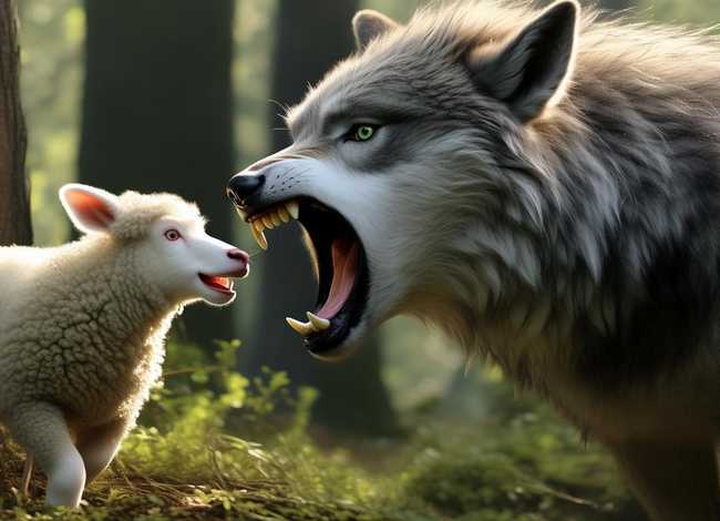 儿童故事狼吃小羊 狼吃小羊寓言故事 儿童故事狼吃小羊 狼吃小羊寓言故事