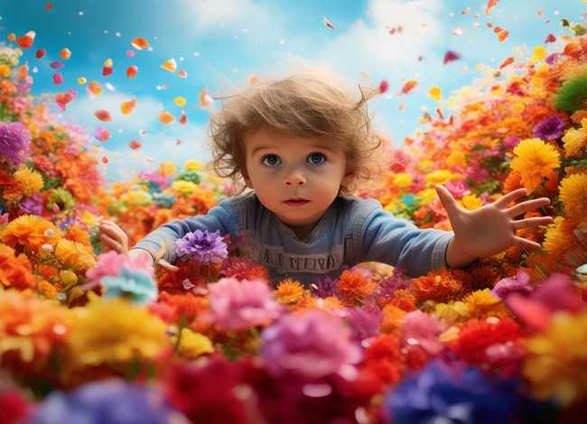 幼儿故事七色花绘本，幼儿故事七色花绘本图片