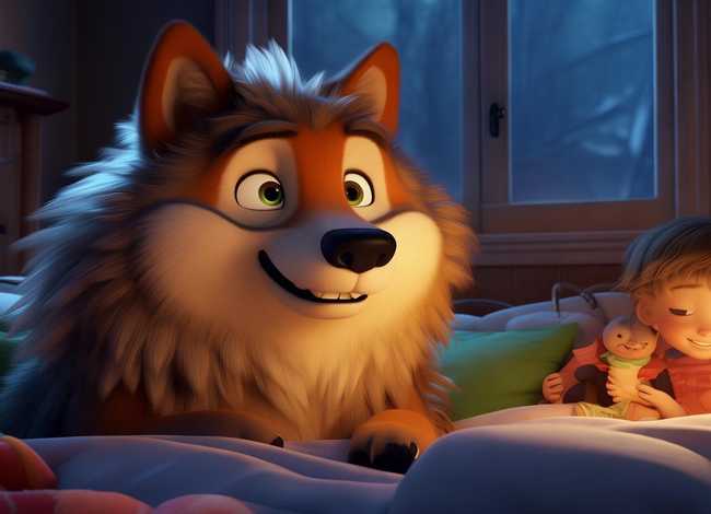 儿童睡前故事大灰狼完整版，幼儿睡前故事 大灰狼