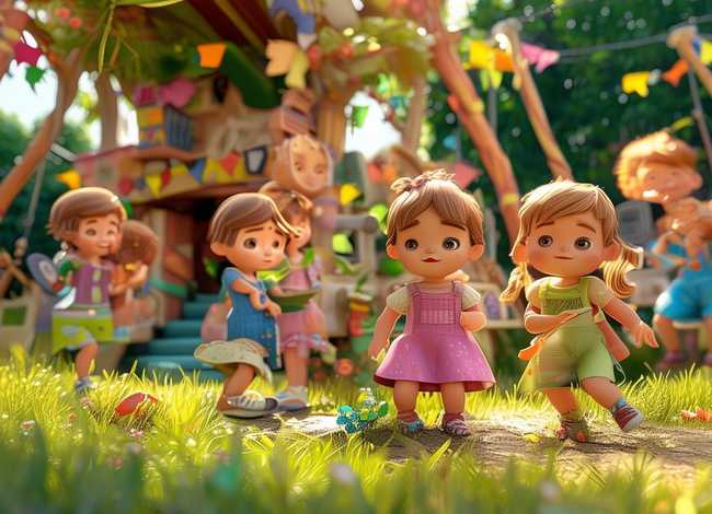 幼儿故事情景画图片、幼儿故事情景画图片简单